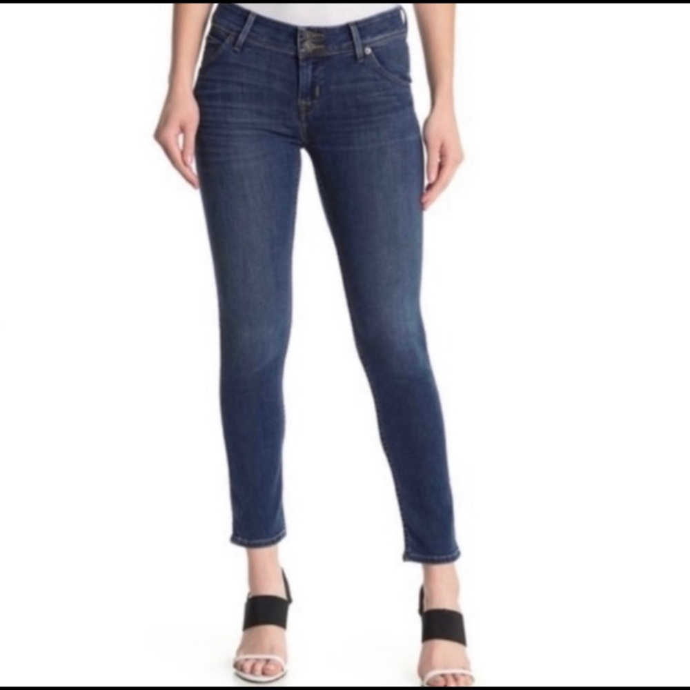 Hudson Jeans Crop Collin Skinny Jeans